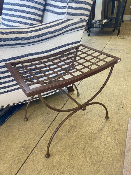1980’s Bombay Co. Metal Lattice Stool