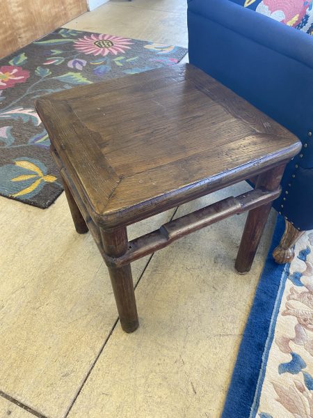 Antique Shanxi Province Elm Side Table
