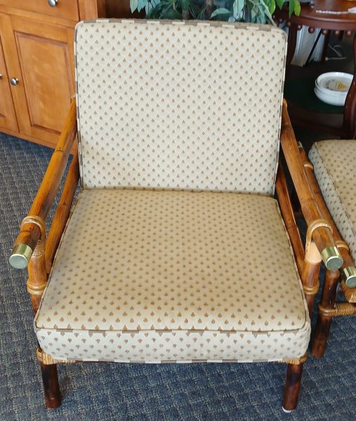 Mid Century Modern John Wisner For Ficks & Reed Chair And Ottoman 