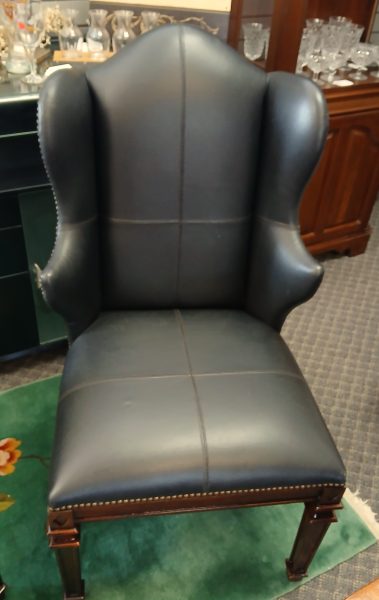 2) Vintage Artistic Leather Lite Chairs Sold Separate