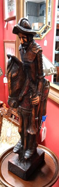 Vintage Hand Carved Wooden Sculpture 