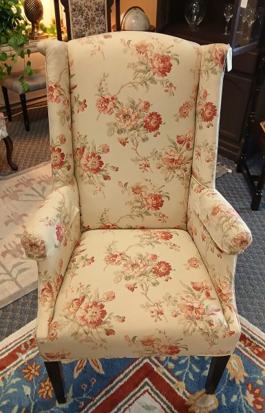 Key City Custom Wing Back Arm Chair 