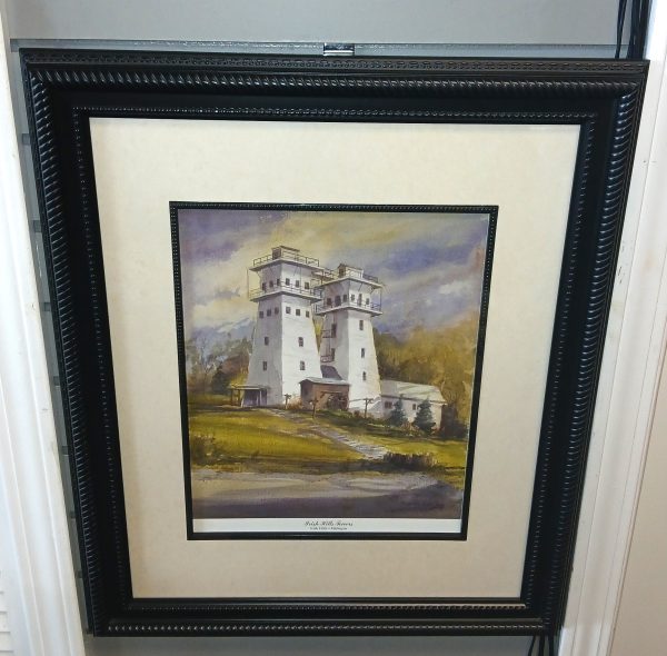 Irish Hills Towers By Brooklyn Artist Association Signed. 