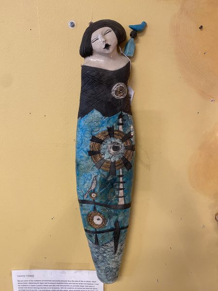 Tanya Tyree Positive Female Spirit Clay Sculpture