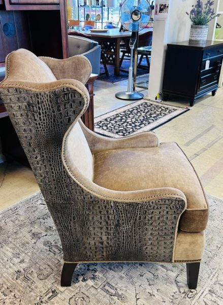 Arhaus Cambridge Collection Custom Wing Chair
