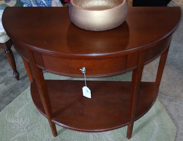Martha Stewart Cherry Demilune Table 