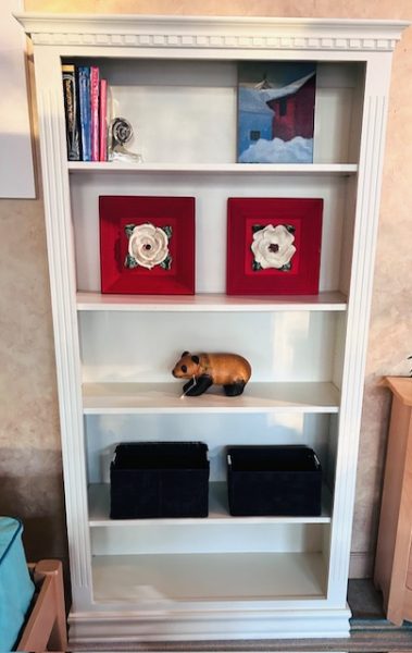 Classic White Bookcase